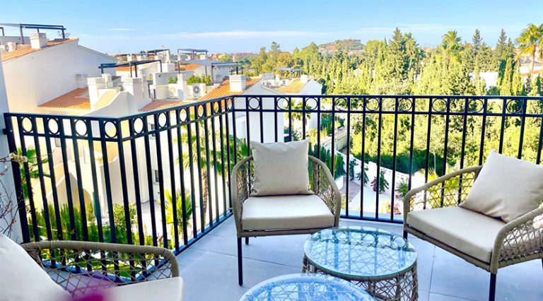 Penthouse met dakterras in Denia