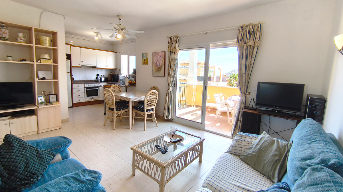 Appartement met zeezicht in La Sella