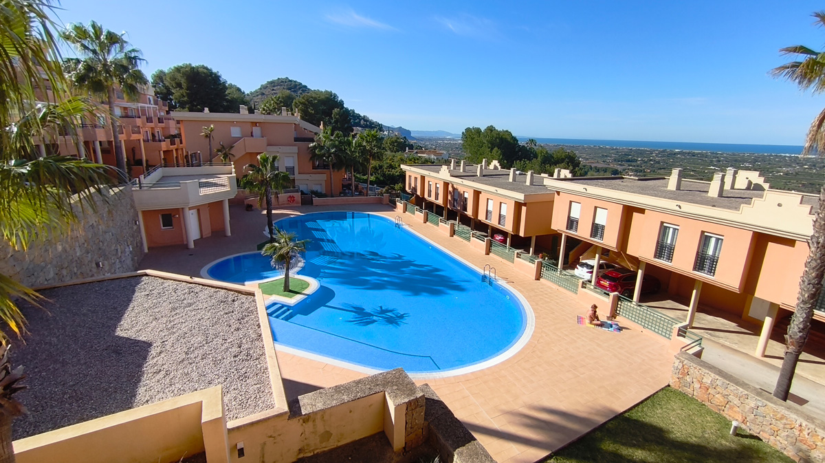 Appartement met zeezicht in La Sella