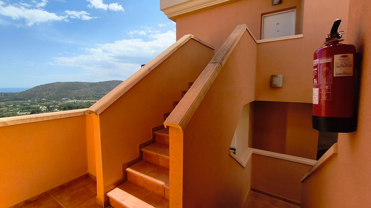 Penthouse met zeezicht in La Sella