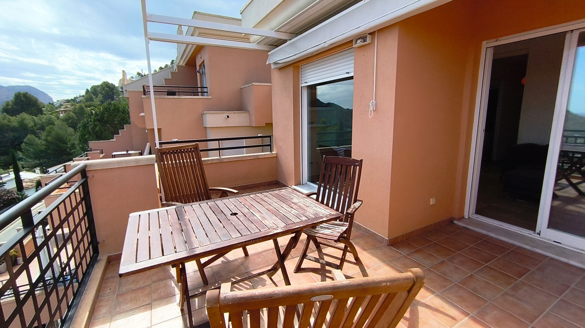 Penthouse met zeezicht in La Sella