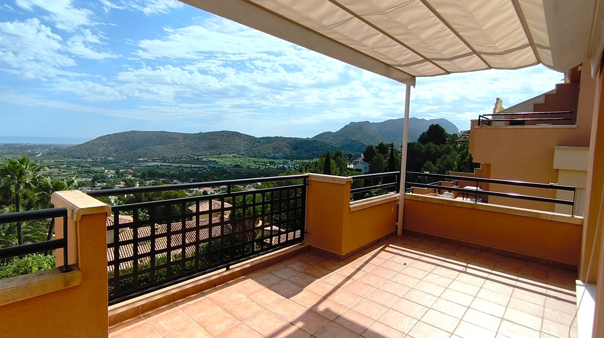 Penthouse met zeezicht in La Sella