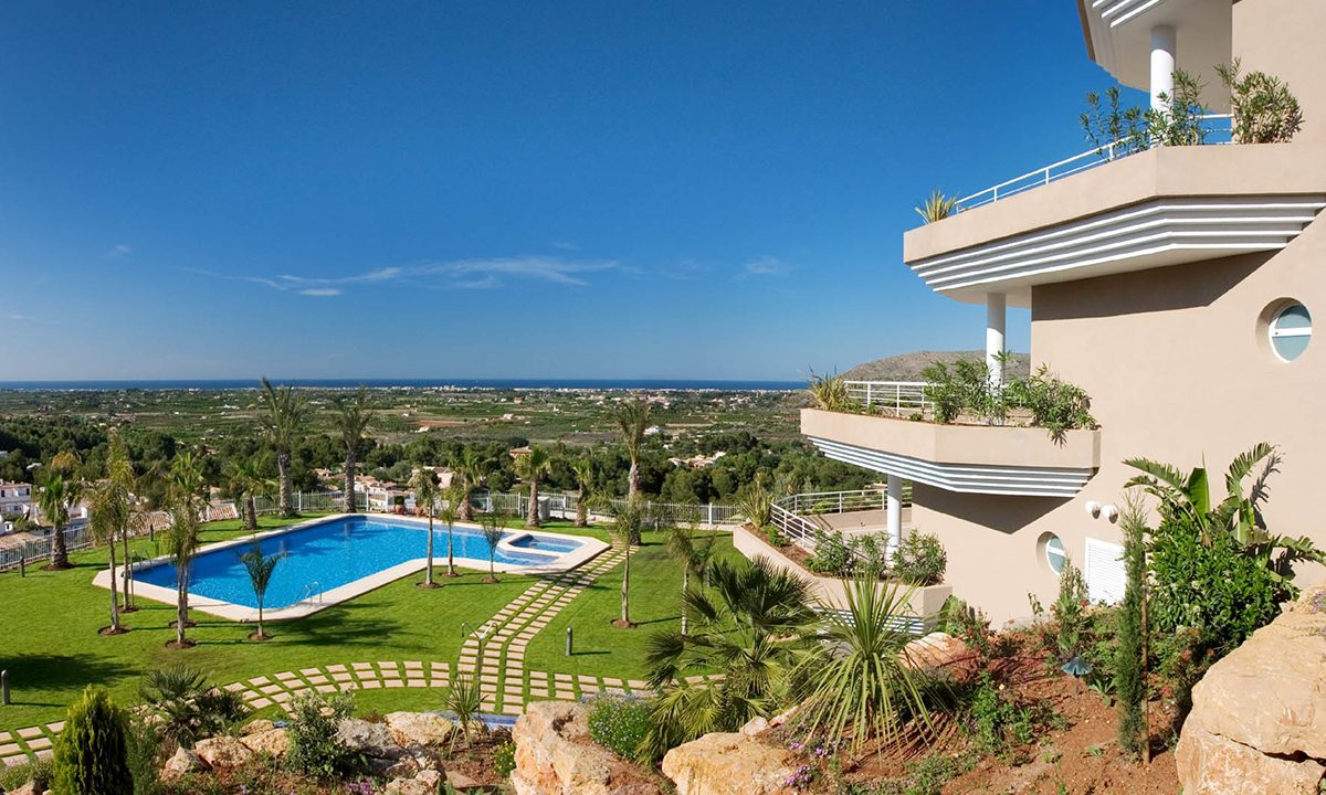 Penthouse met zeezicht in La Sella
