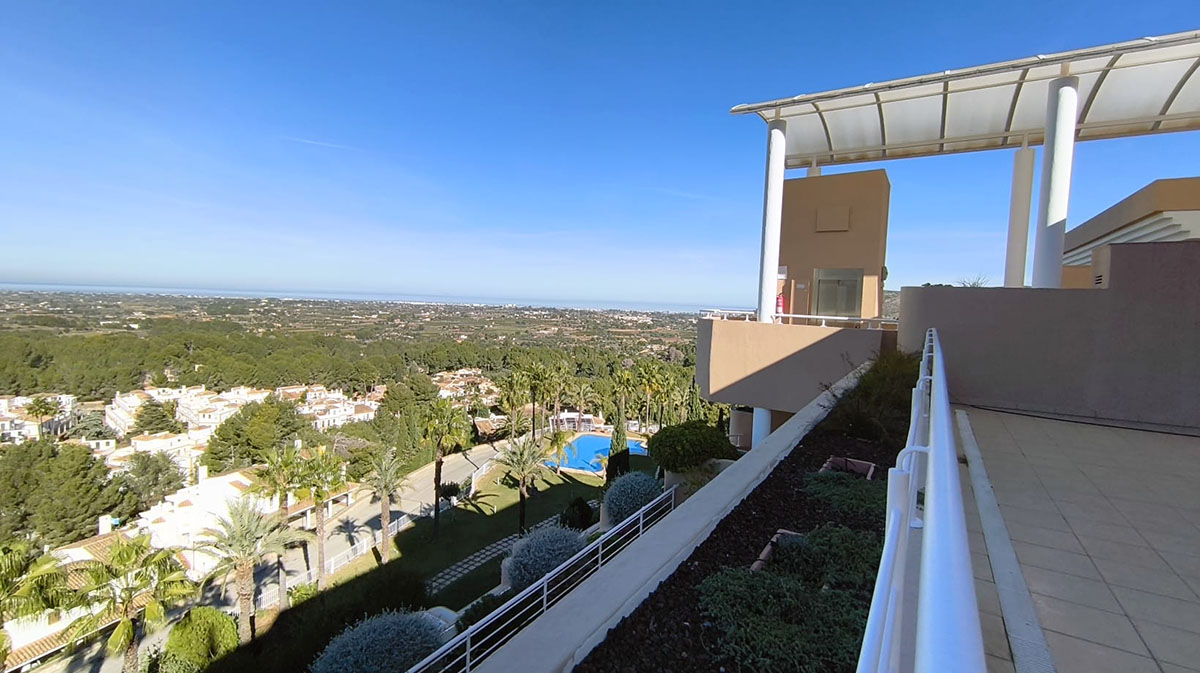 Penthouse met zeezicht in La Sella