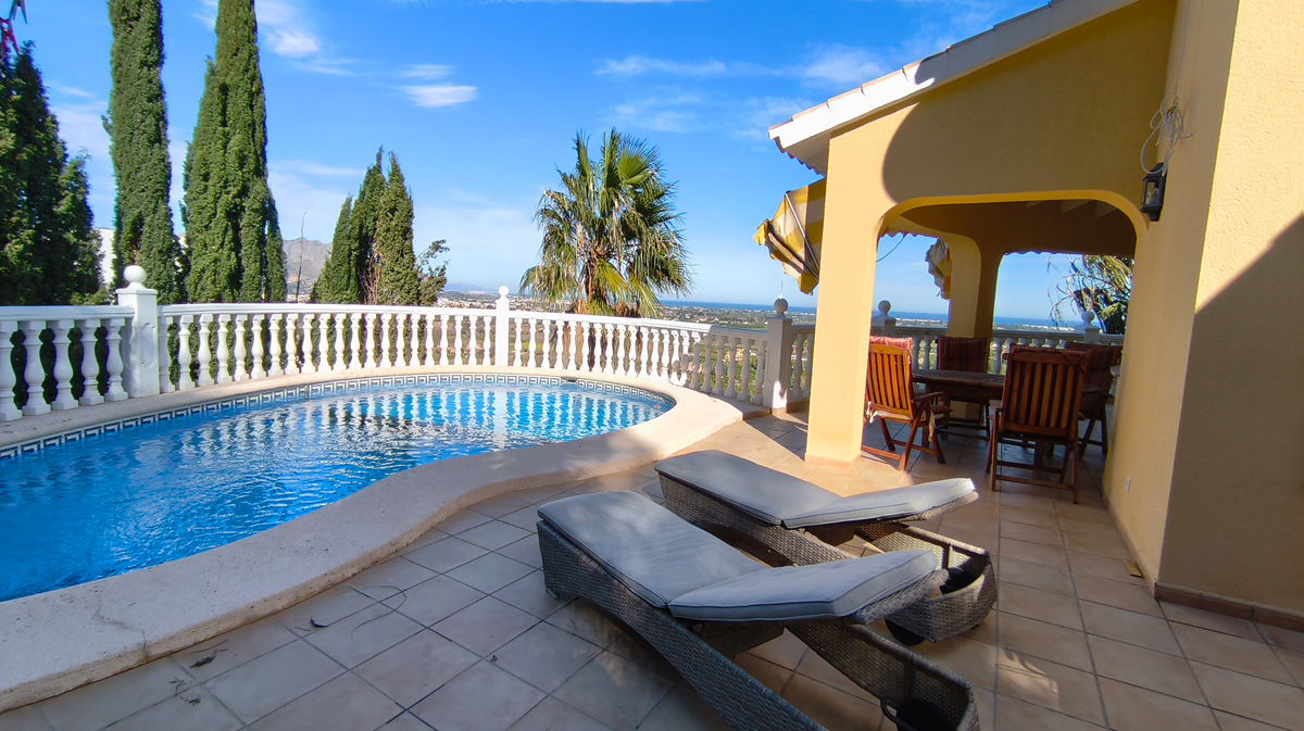 Villa met zeezicht in La Sella