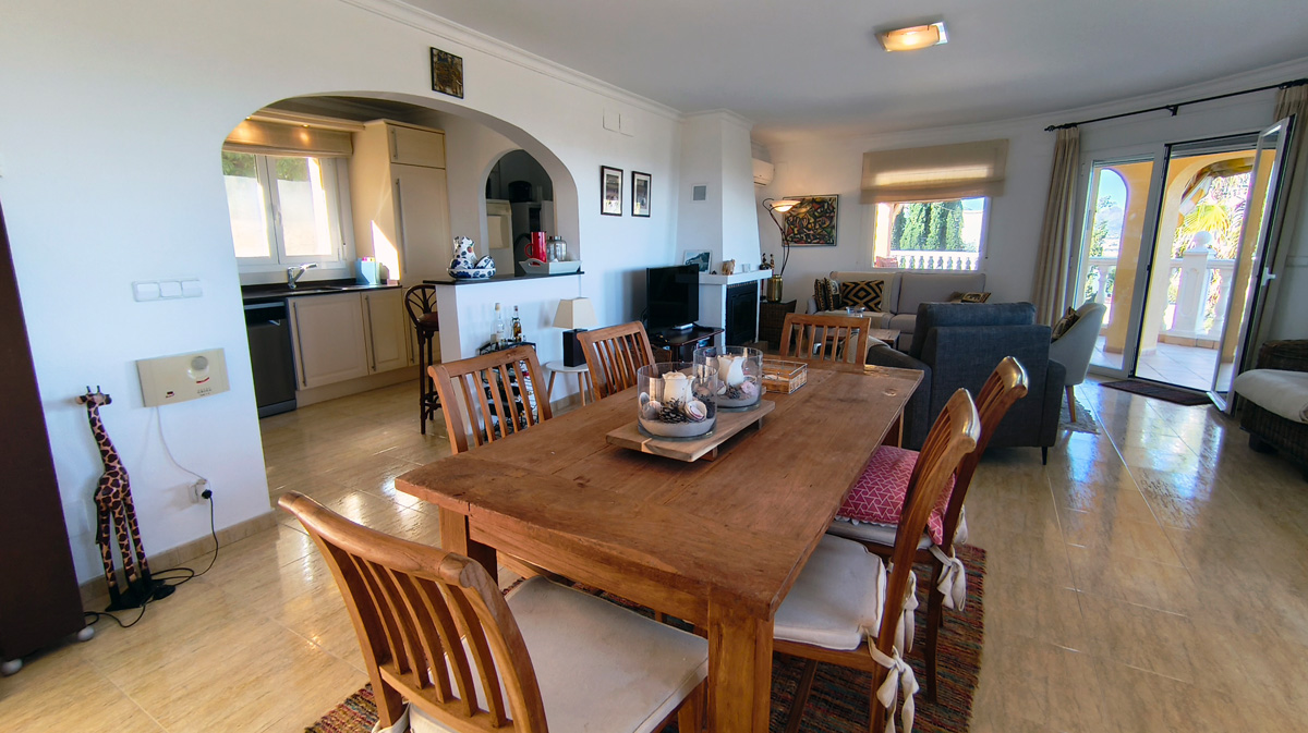 Villa met zeezicht in La Sella