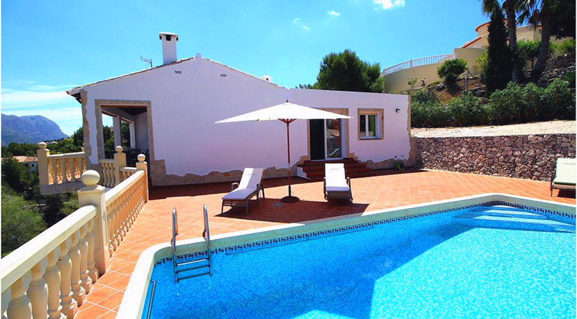 Villa met zeezicht in La Sella