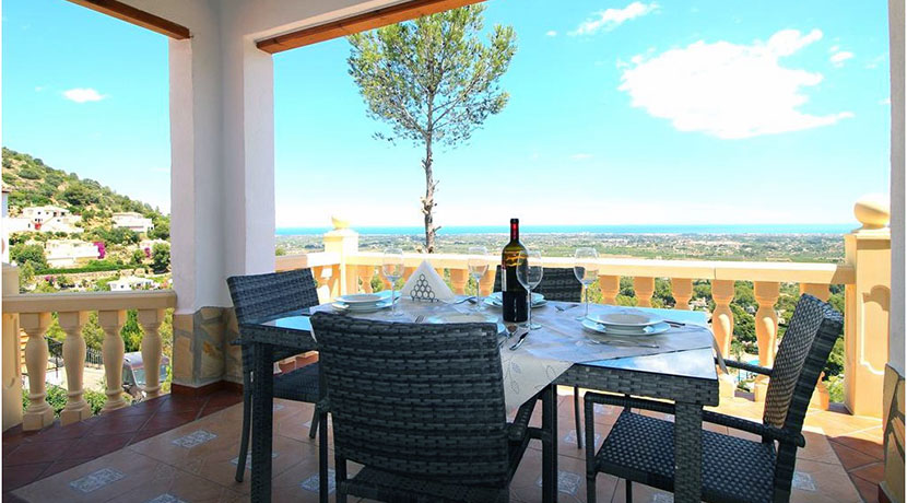 Villa met zeezicht in La Sella