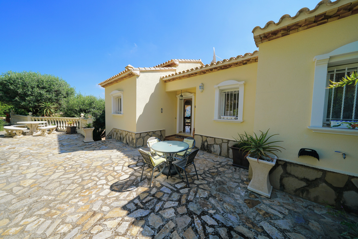 Villa met golfzicht in La Sella