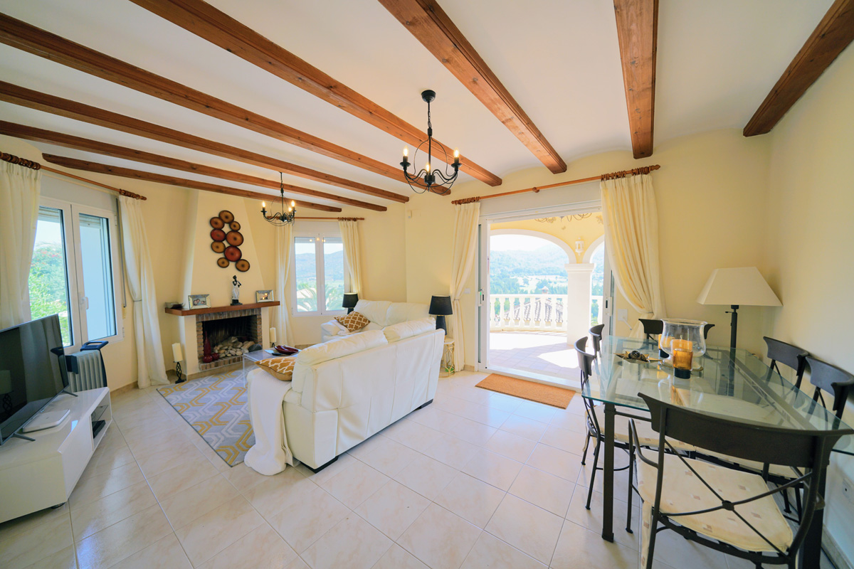 Villa met golfzicht in La Sella
